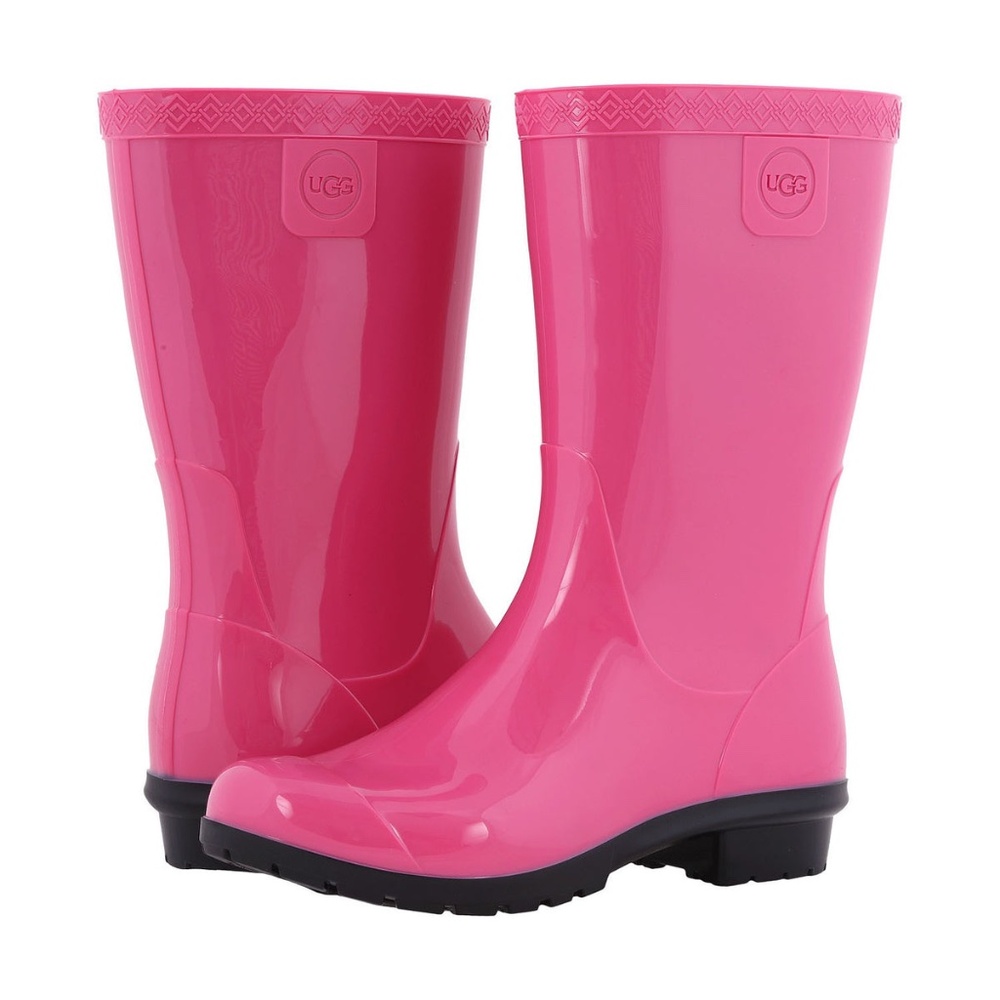UGG Raana Girls Pink Waterproof Rain Boots